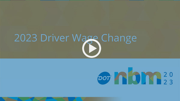 2023 Driver Wage Changes