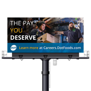 Warehouse + Dot Transportation Billboard