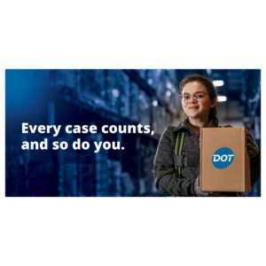 Warehouse - Every Case Counts Banner