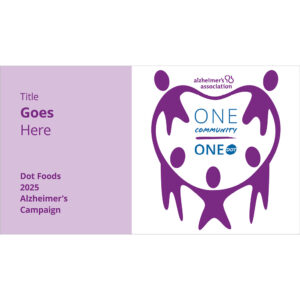 Alzheimer's Campaign Template Presentation