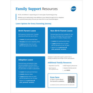 Parental Leave Guide Flyer