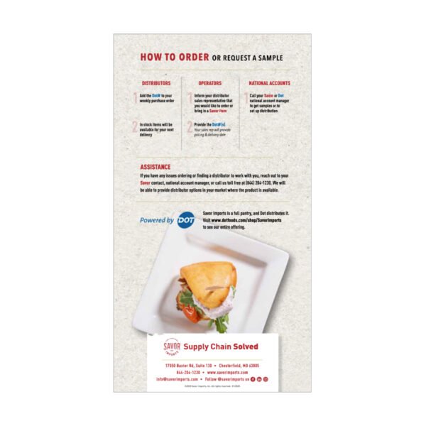 Brochure | Savor Imports Focus Brochure - Image 5