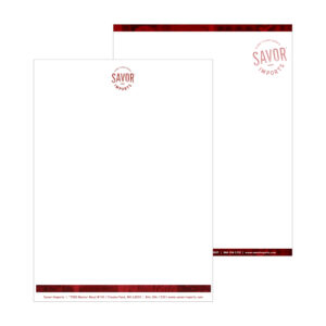 Letterhead | Savor Imports