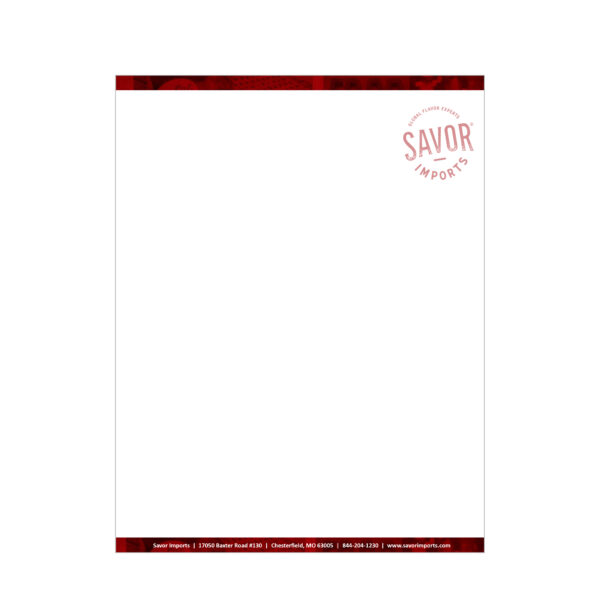 Letterhead | Savor Imports - Image 3
