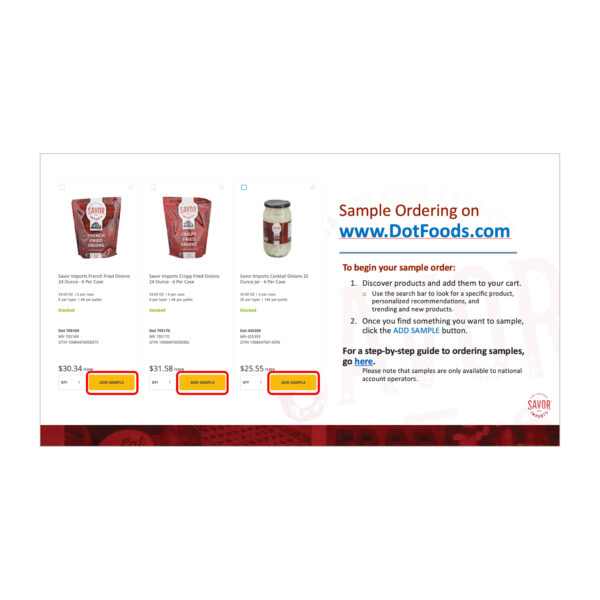 PowerPoint Template |Savor Imports Sales Presentation - Image 3