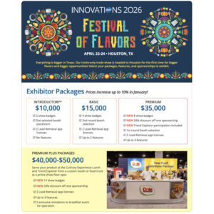 Flyer | Innovations Exhibitor Overview